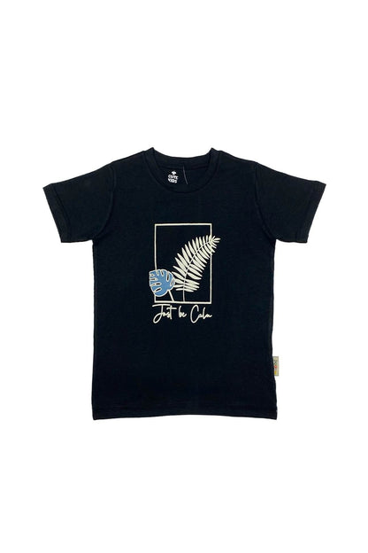 Girl Printed Top - Black - Cute Kids