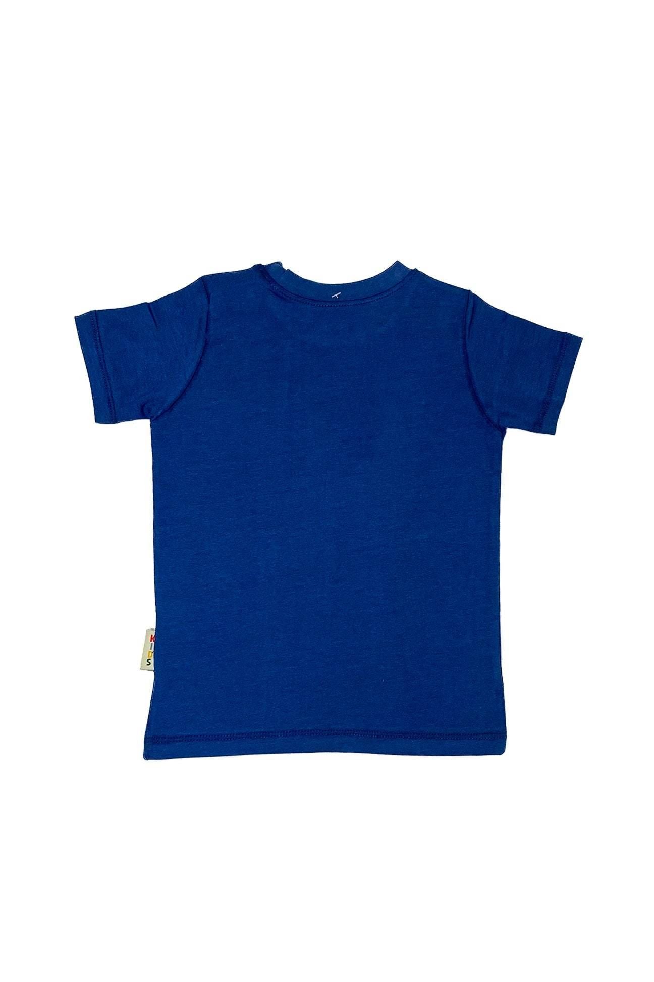 Girl Printed Top - Blue - Cute Kids