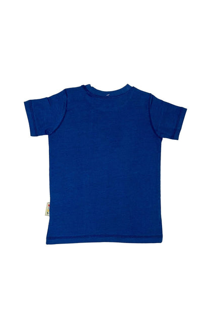 Girl Printed Top - Blue - Cute Kids