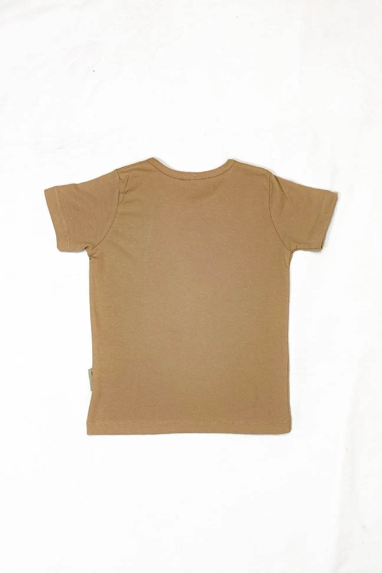 Girl Printed Top - Skin - Cute Kids