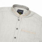 Boys Embroidered Shalwar Suits - Light Beige