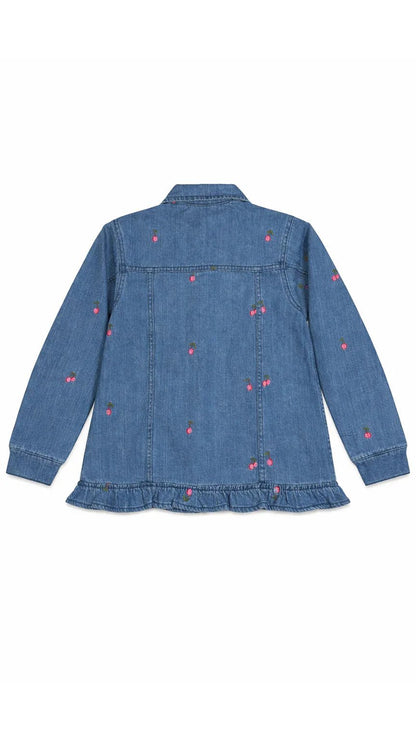 Girls Denim Jacket - Blue