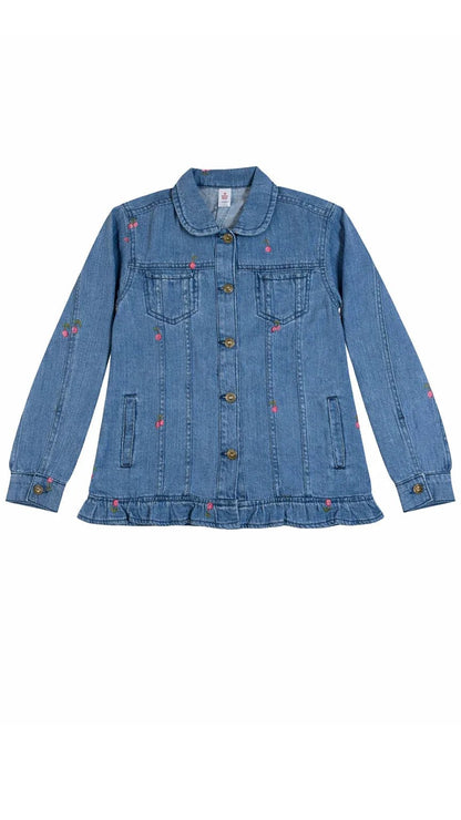 Girls Denim Jacket - Blue