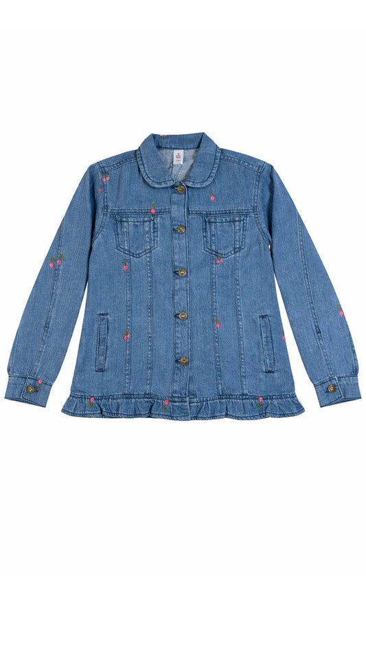 Girls Denim Jacket - Blue