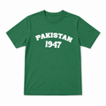 Unisex Pakistan 1947 T-Shirt – Green | Classic Independence Day Edition