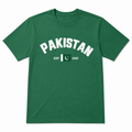 Unisex Pakistan EST. 1947 T-Shirt – Green | Independence Day Edition