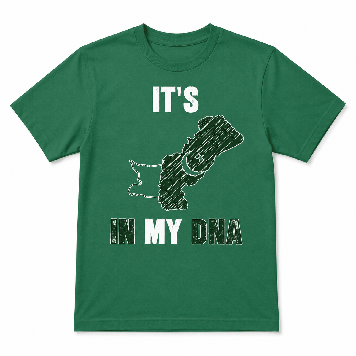 Unisex “It’s in My DNA” T-Shirt – Green | Independence Day Special