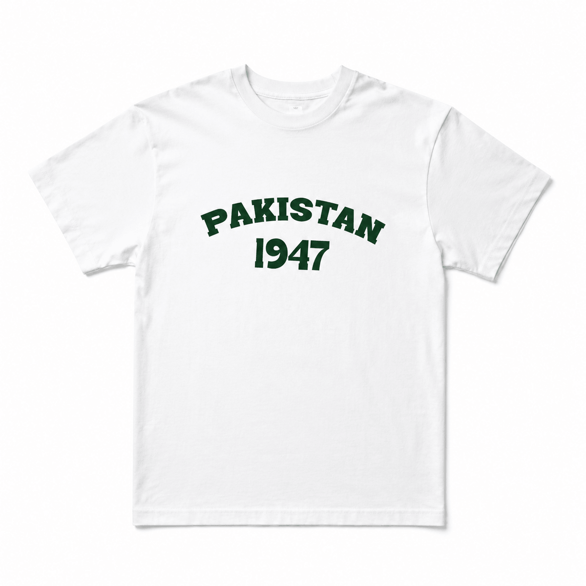 Unisex Pakistan 1947 T-Shirt – White | Independence Day Classic Edition