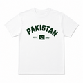 Unisex Pakistan EST. 1947 T-Shirt – White | Independence Day Edition