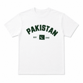 Unisex Pakistan EST. 1947 T-Shirt – White | Independence Day Edition