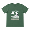 Unisex JF-17 Thunder T-Shirt – Green | King of Sky Independence Day Edition
