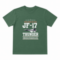 Unisex JF-17 Thunder T-Shirt – Green | King of Sky Independence Day Edition