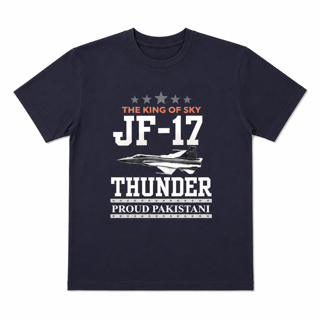 Unisex JF-17 Thunder T-Shirt – Black | 14 August Special Edition