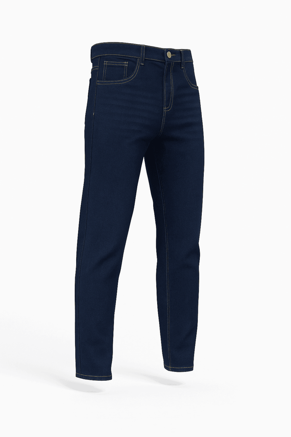 Boys Denim Pants - Dark Wash - Cute Kids