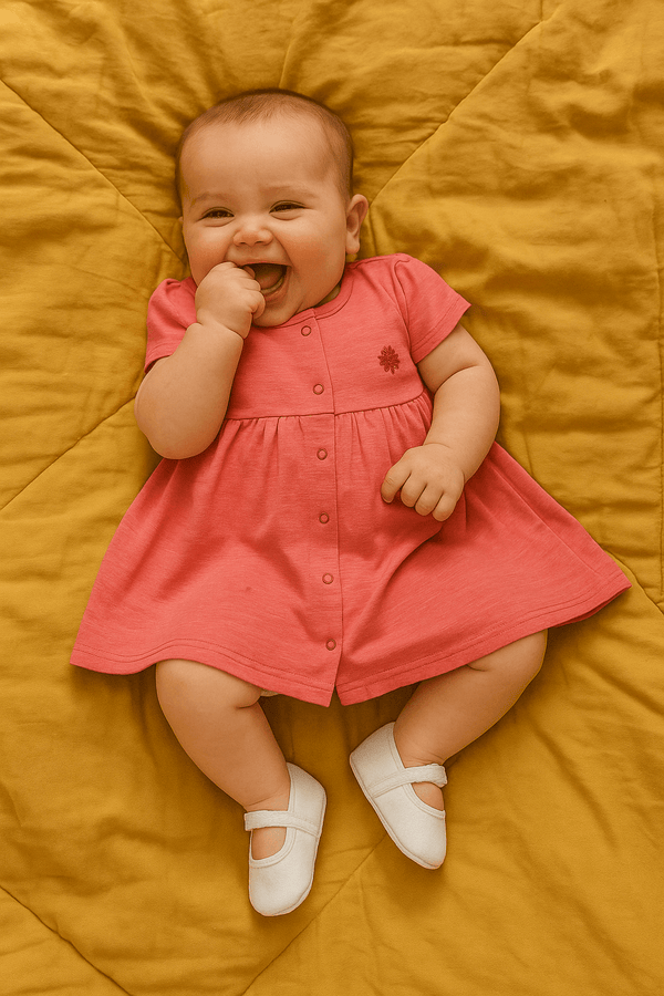 Newborn Tree Karai Frock - Pink - Cute Kids
