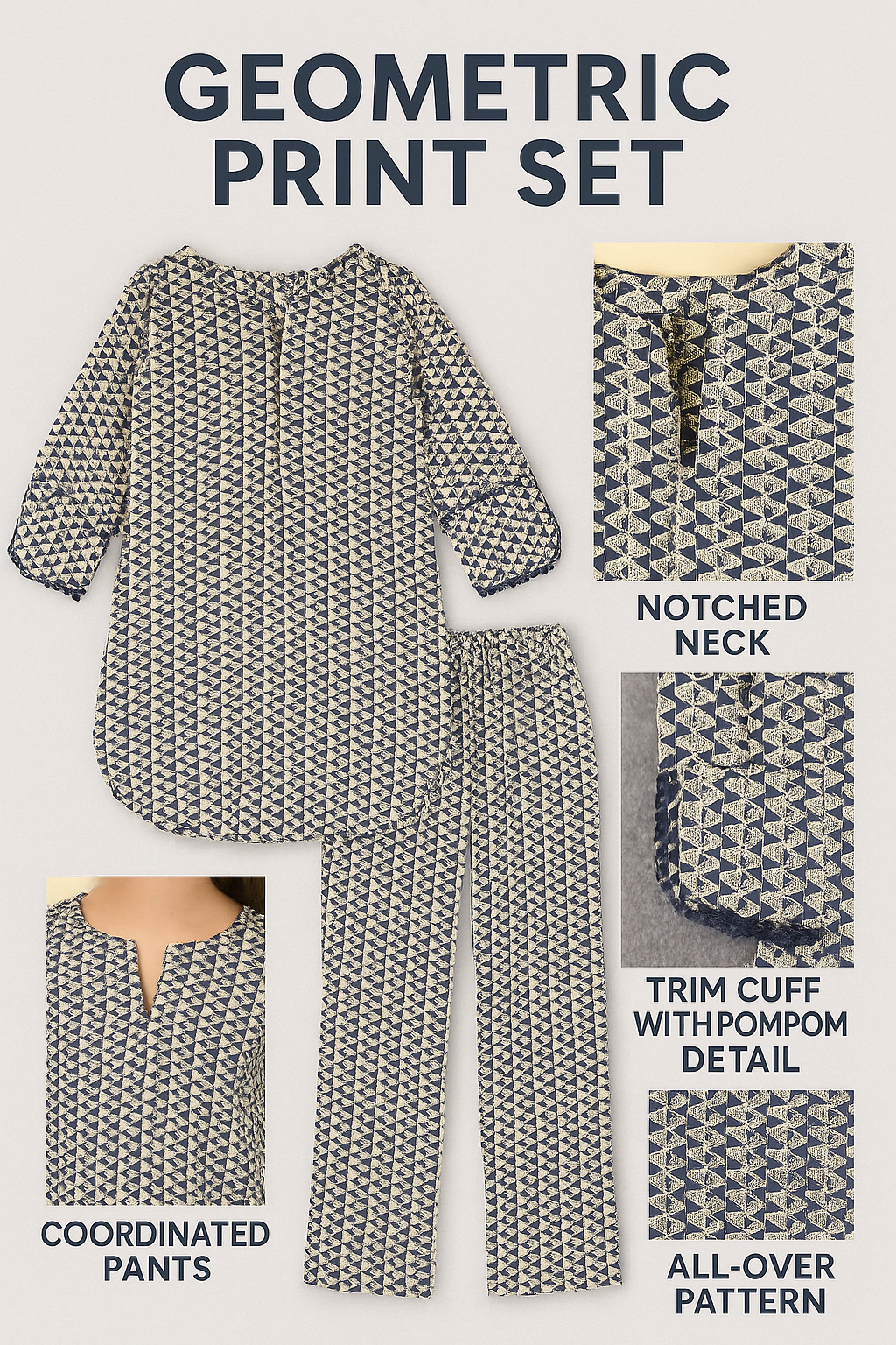 Girls co-ord Set - Printed