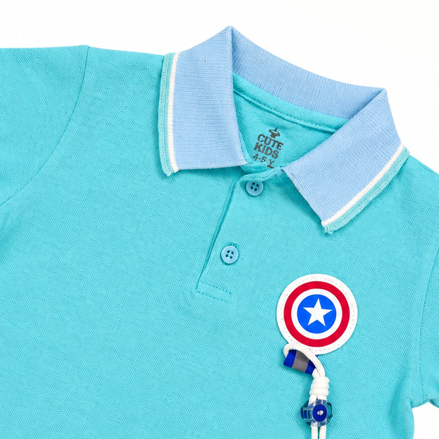 Boys Polo-Shirt  - Ferozi