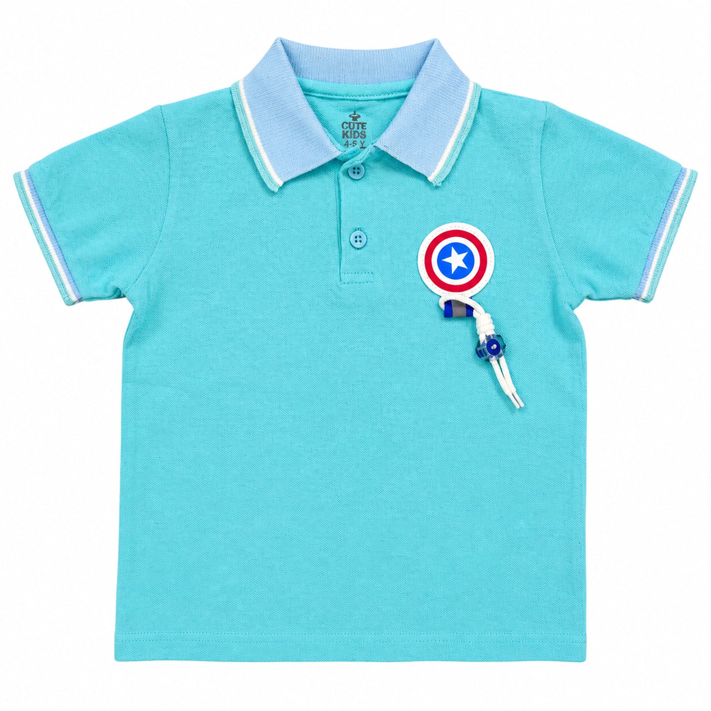 Boys Polo-Shirt  - Ferozi