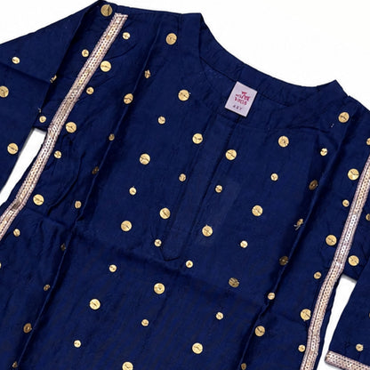 Girls Co-ord Set - Navy