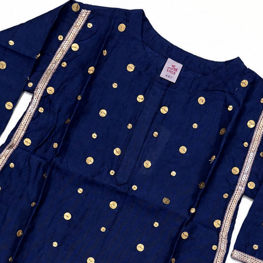 Girls Co-ord Set - Navy