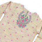 Girls Embroidered Fancy Co-ord Set - Masuri & Mint