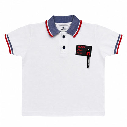 Boys Polo-Shirt  - White