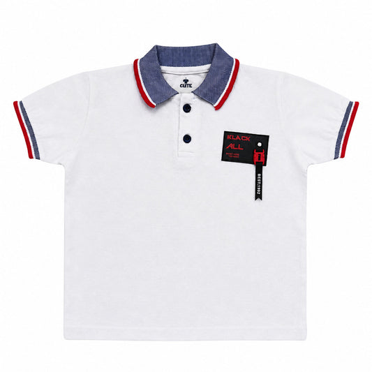 Boys Polo-Shirt  - White