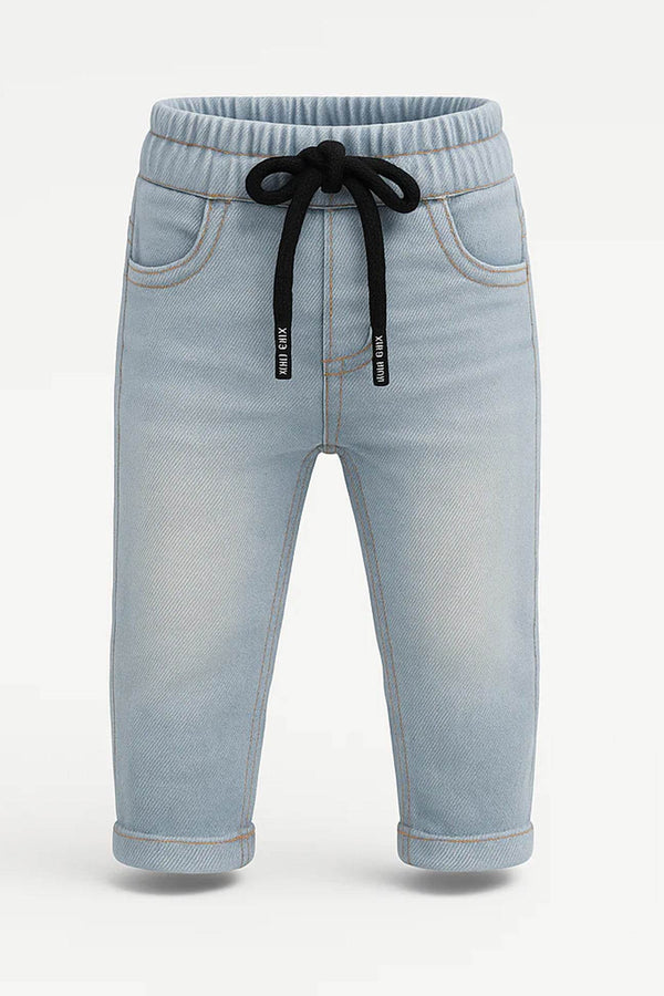 NewBorn Denim Pants - Light Wash - Cute Kids