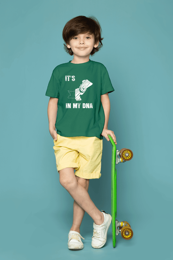 Unisex “It’s in My DNA” T-Shirt – Green | Independence Day Special - Cute Kids