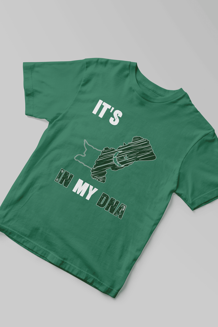 Unisex “It’s in My DNA” T-Shirt – Green | Independence Day Special - Cute Kids