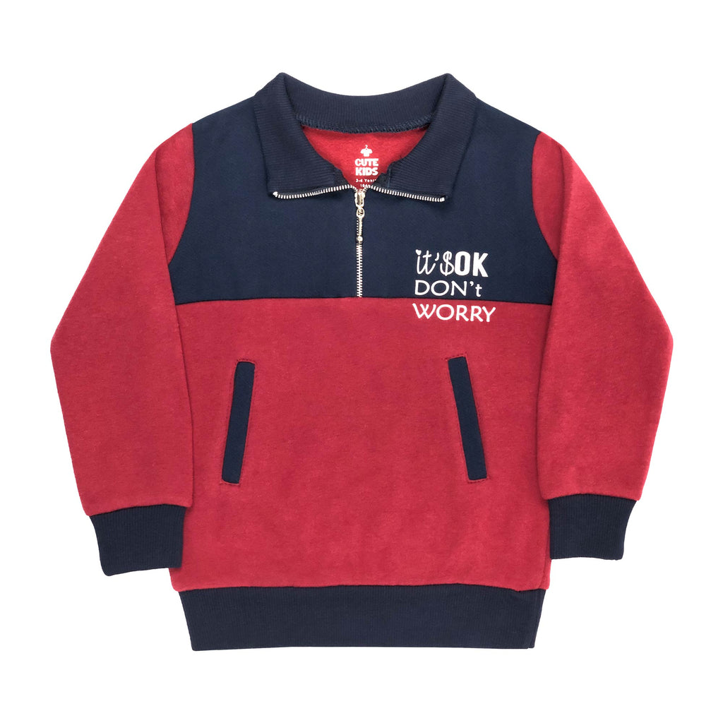 Boys Co-ord Set - RedNavy