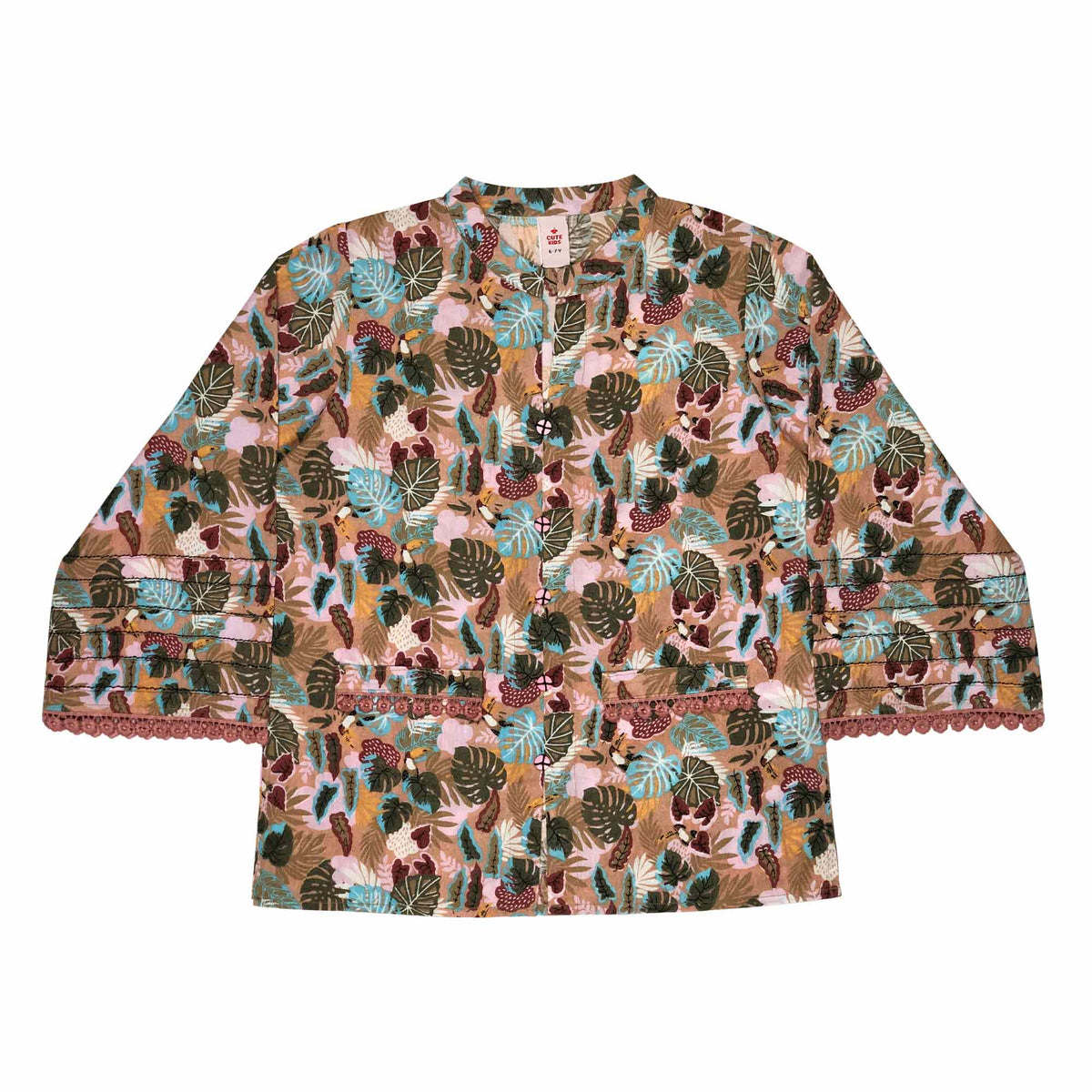 Girls Digital Printed Co-ord Set - Floral