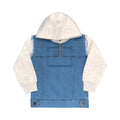 Boys Denim Fleece Hoodie