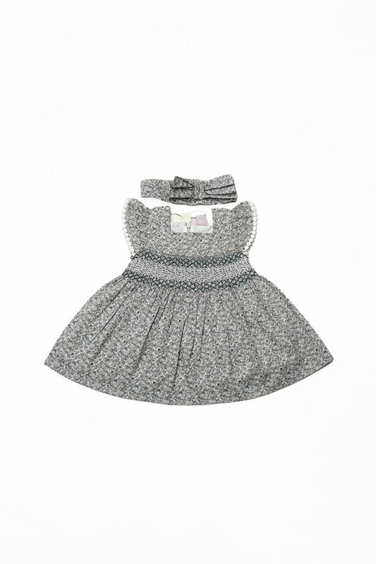 Newborn Frock With Hair Band - Cute Kids