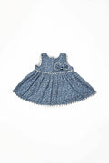 Newborn Bow Frock - Blue - Cute Kids