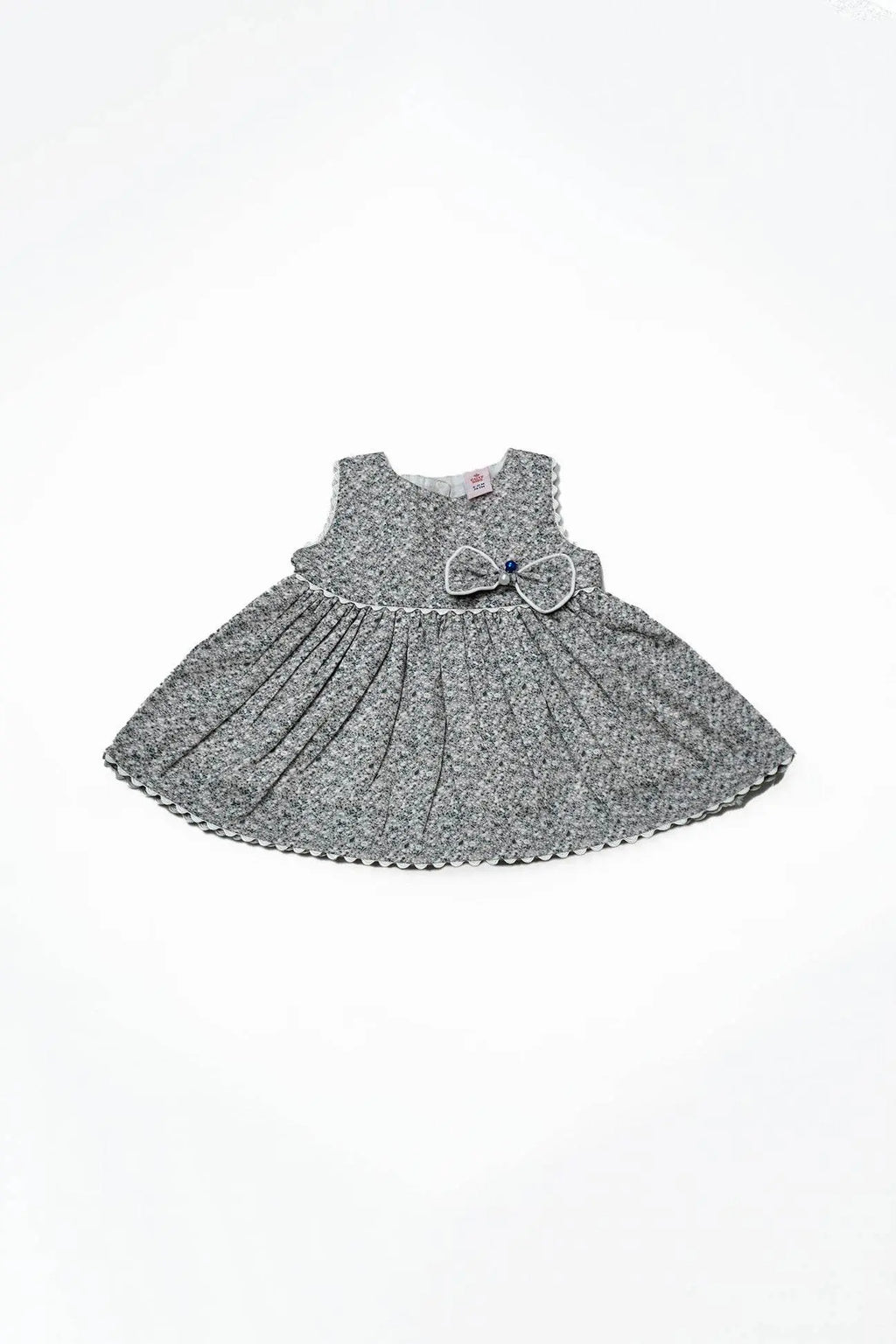 Newborn Bow Frock - Brown - Cute Kids