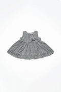 Newborn Bow Frock - Brown - Cute Kids