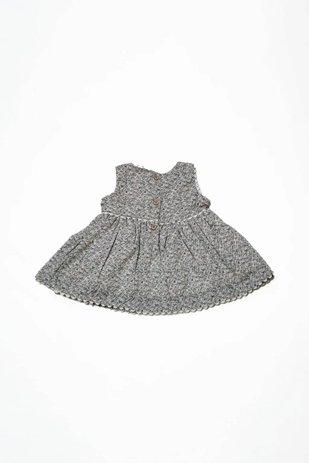 Newborn Bow Frock - Brown - Cute Kids