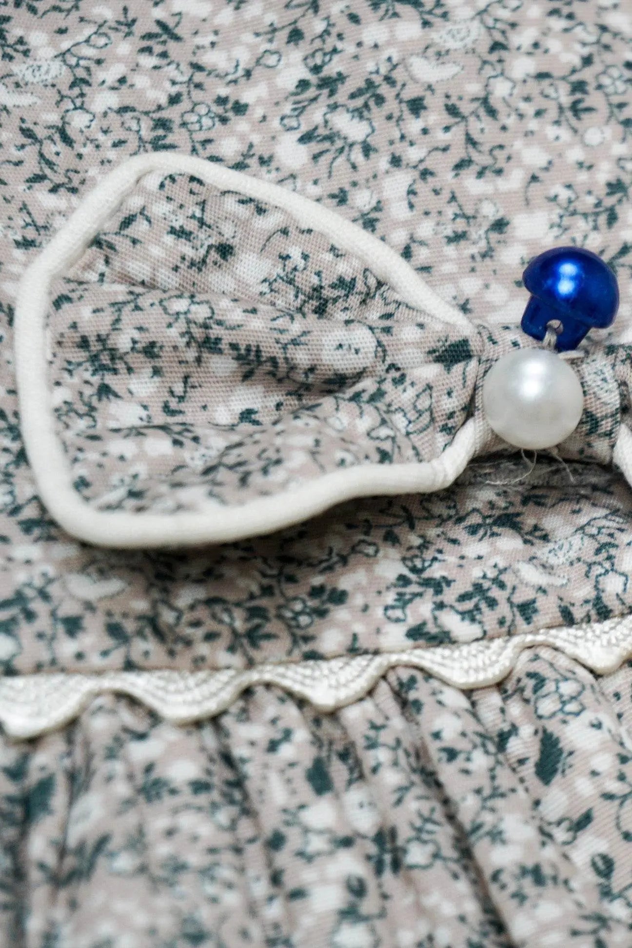 Newborn Bow Frock - Brown - Cute Kids