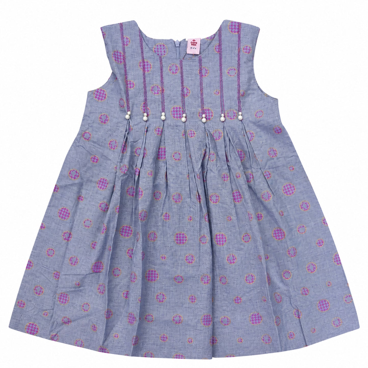 Newborn Frocks - Grey