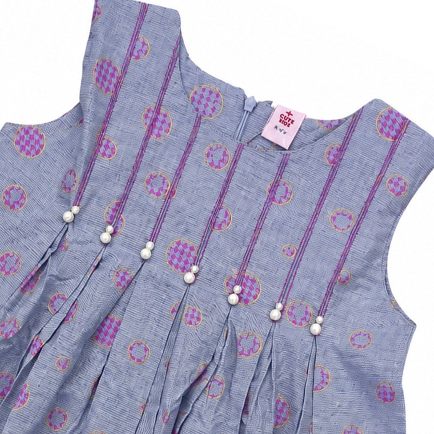 Newborn Frocks - Grey