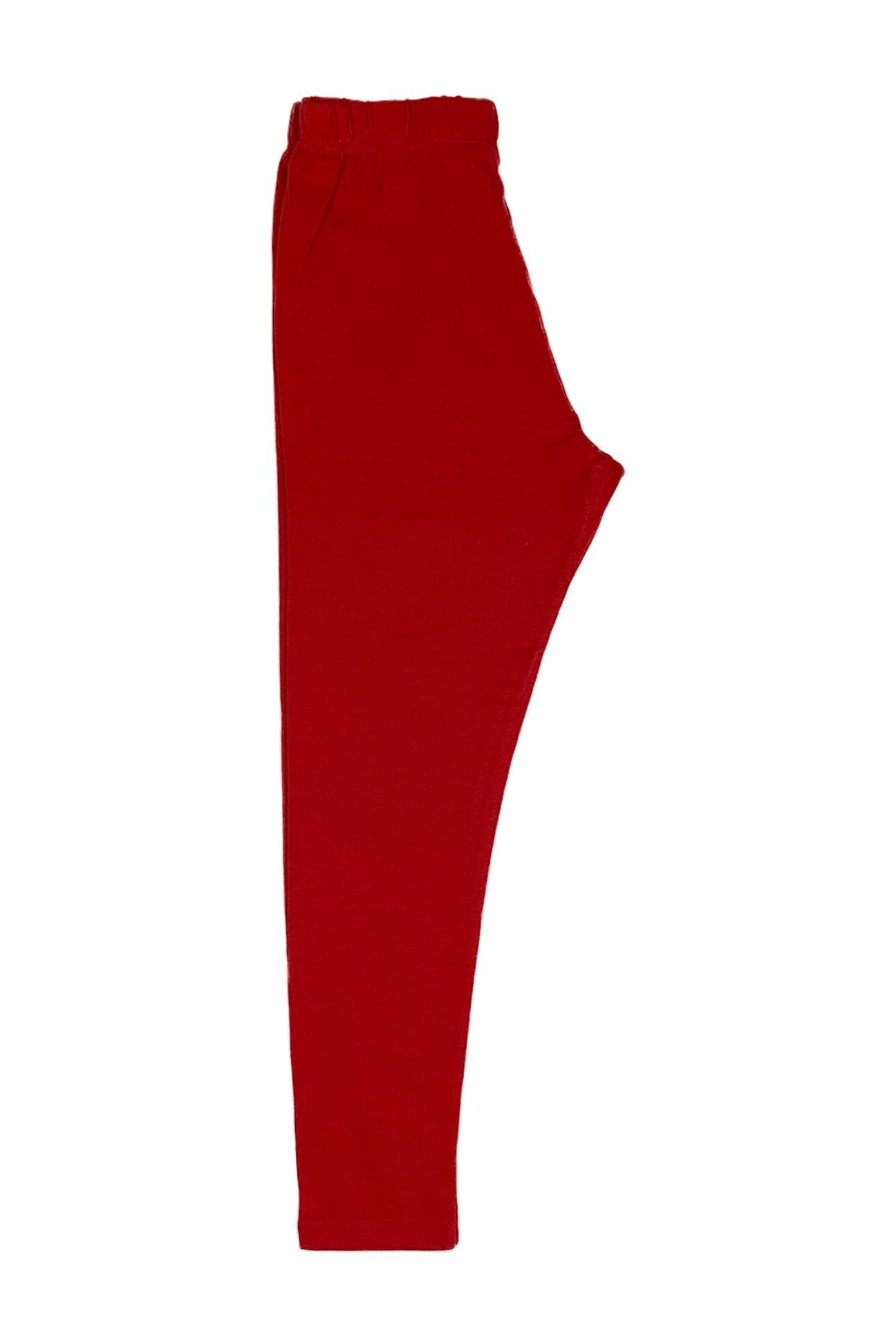 Girls Tights - Red - Cute Kids