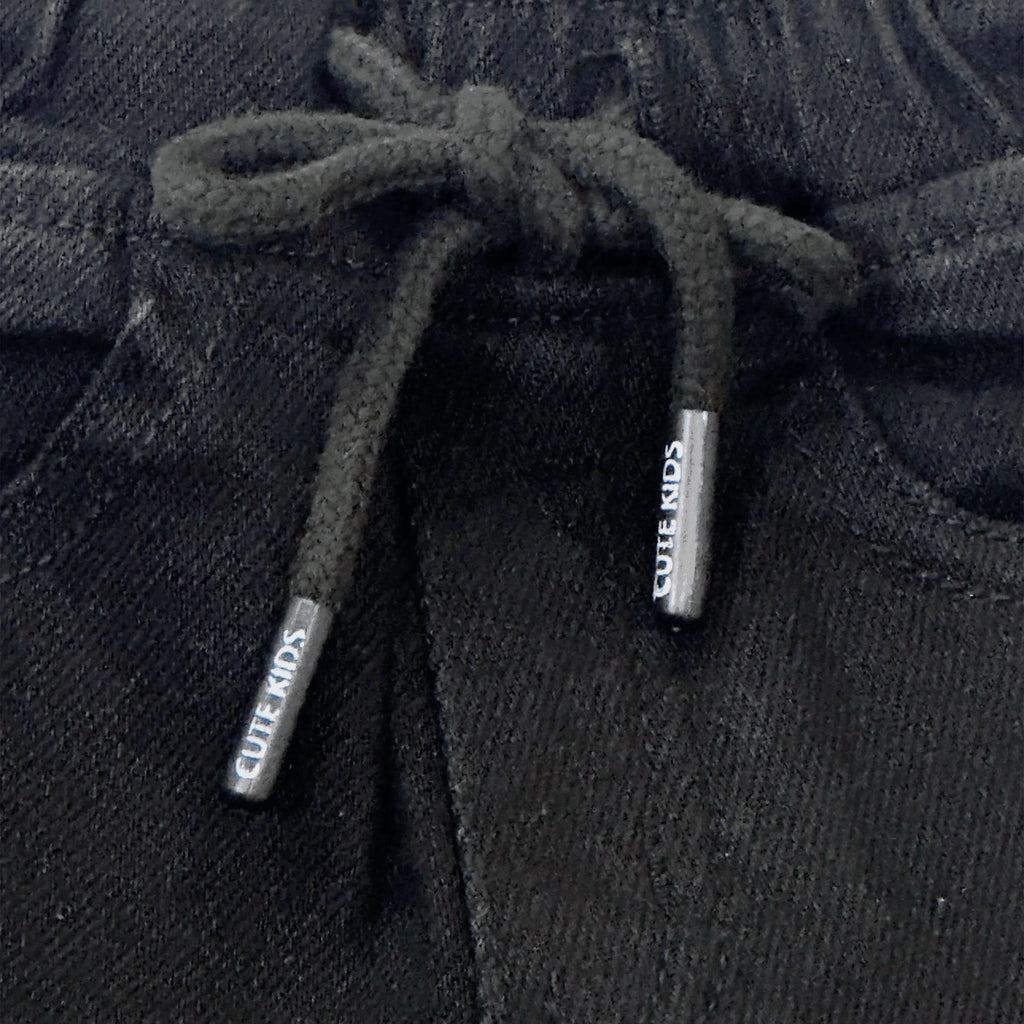 NewBorn Denim Pants - Black - Cute Kids