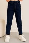 Girls Denim Jegging - Dark Wash - Cute Kids
