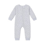 Newborn Zipper Romper - Sky Blue