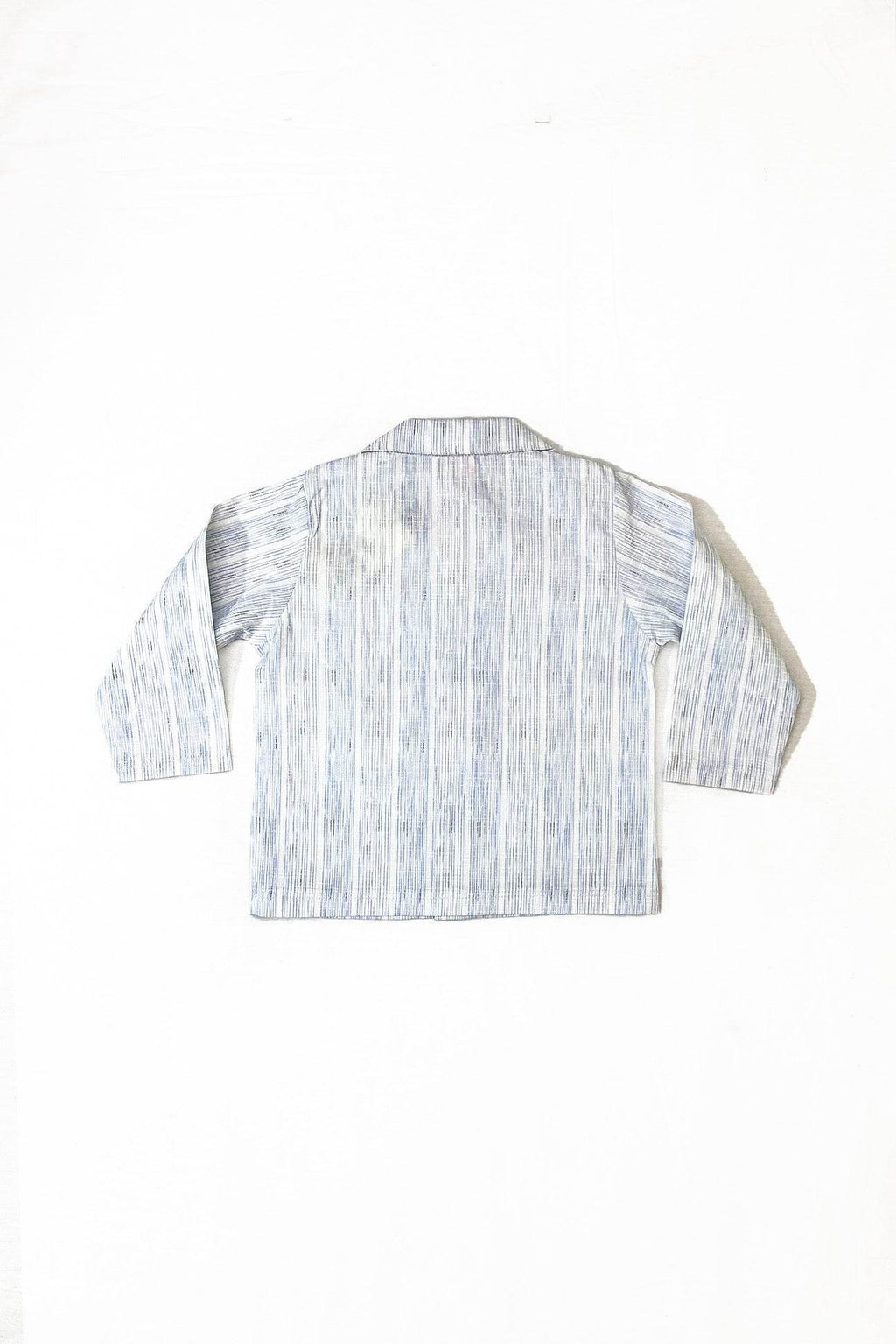 Boys 2 piece Night Suit - Light blue stripe - Cute Kids