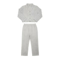 2 piece Night Suit - Light blue stripe