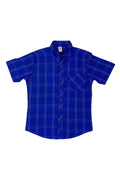 Boys Chack Shirt - Dark-Blue - Cute Kids