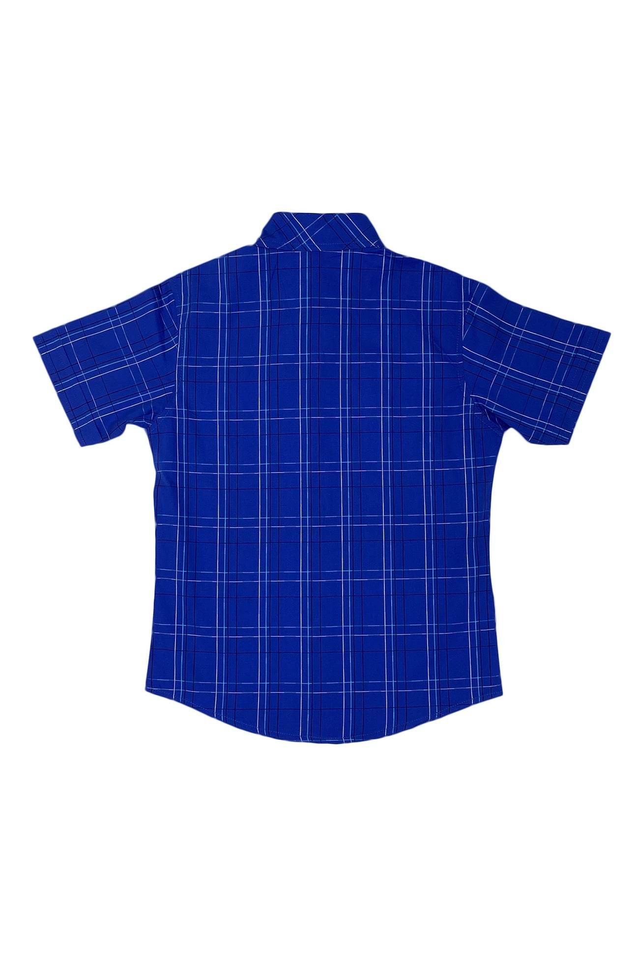 Boys Chack Shirt - Dark-Blue - Cute Kids