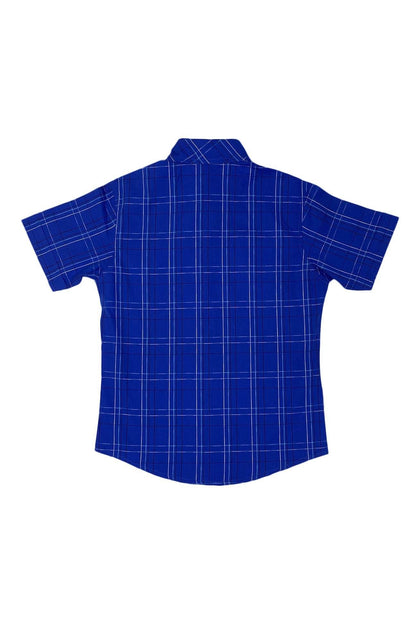 Boys Chack Shirt - Dark-Blue - Cute Kids